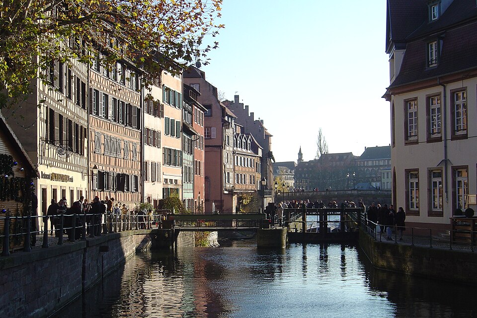 Ponto Turístico Pontes Cobertas de Estrasburgo (Ponts Couverts) em Estrasburgo