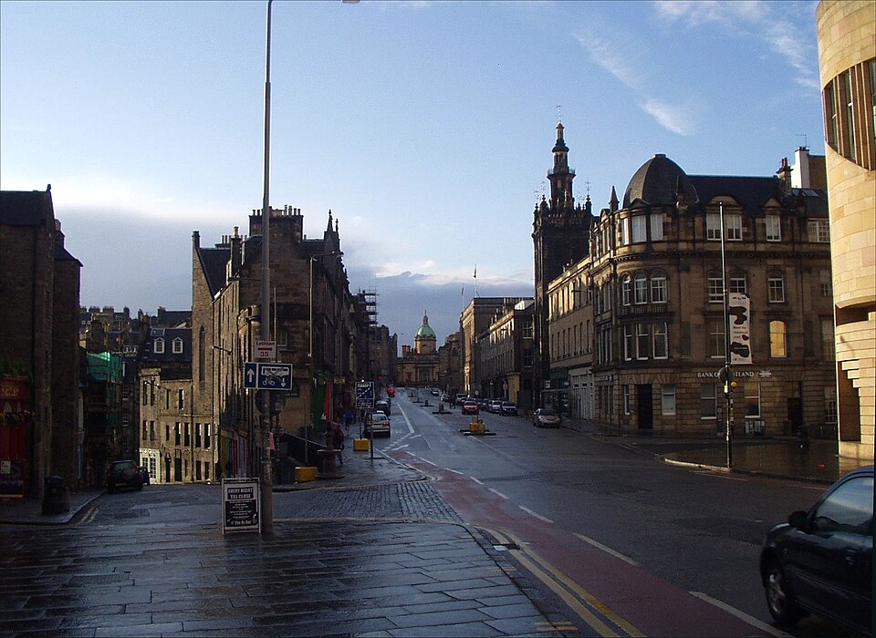 Ponto Turístico Bairro Histórico de Dean Village em Edimburgo