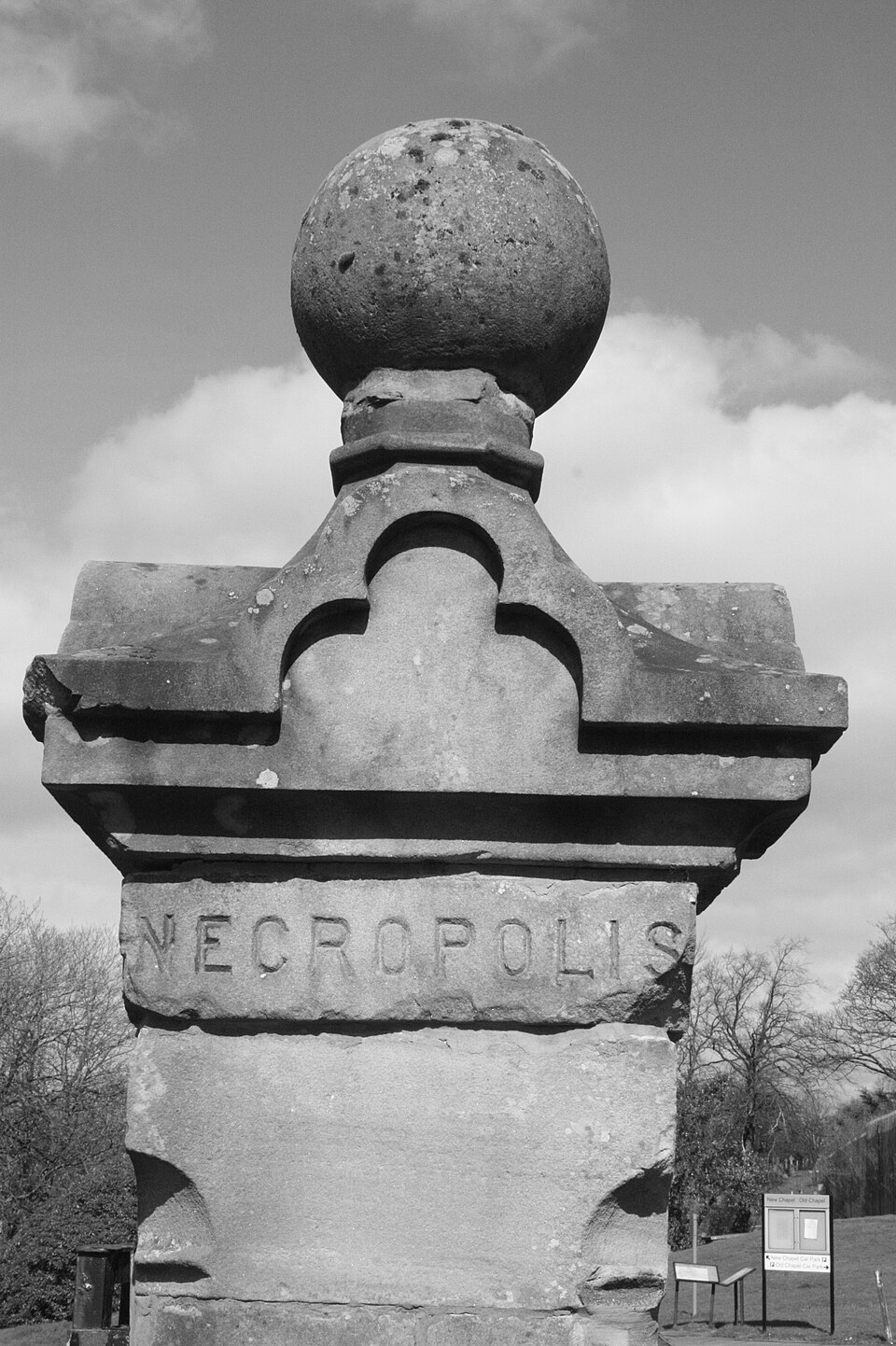 Ponto Turístico Necrópole de Glasgow (Cemitério de Cantaria) em Glasgow