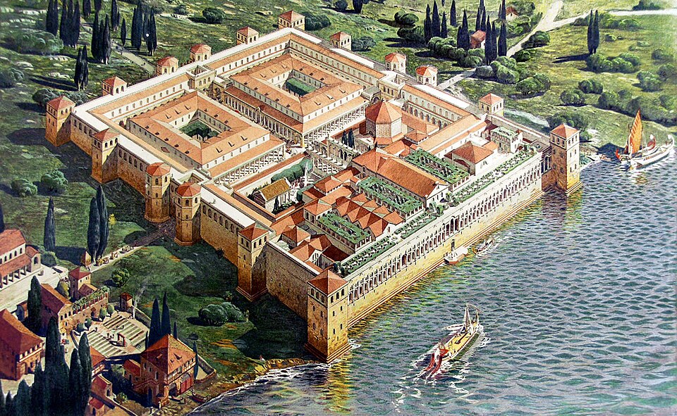 Ponto Turístico Subterrâneos do Palácio de Diocleciano em Split