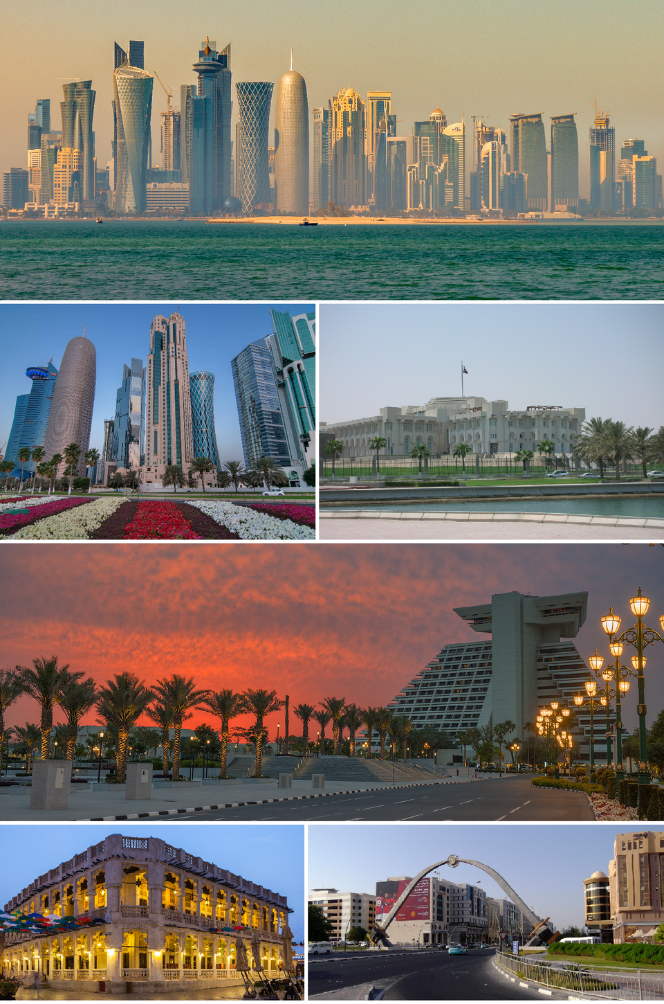 Ponto Turístico A Pérola do Catar (The Pearl-Qatar - Ilha) em Doha