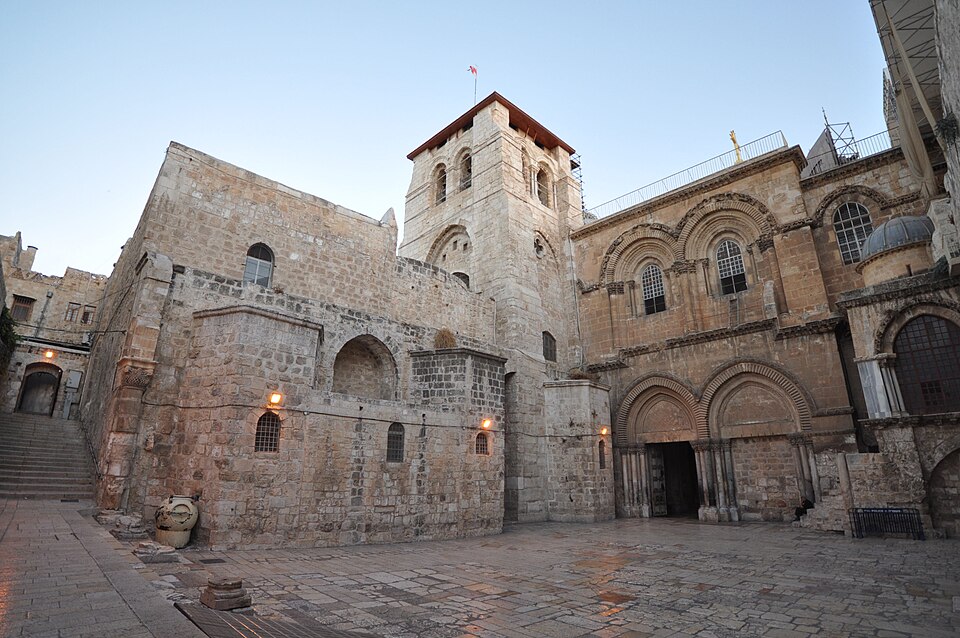 Ponto Turístico Igreja do Santo Sepulcro em Jerusalém