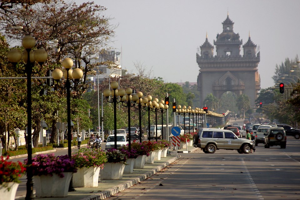 Ponto Turístico Museu Nacional do Laos em Vientiane