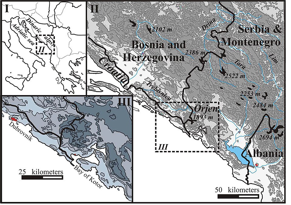 Ponto Turístico Cidade Velha de Kotor (Coração de Calcário - UNESCO) em Kotor