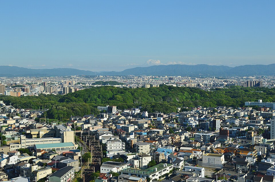 Ponto Turístico Túmulo Imperial Daisen Kofun em Sakai