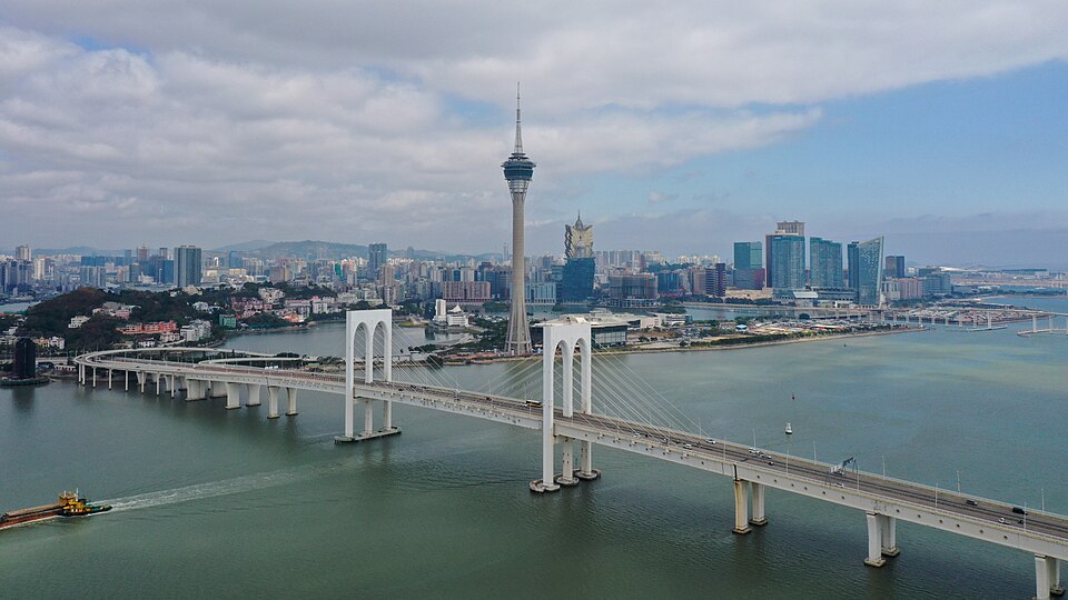 Ponto Turístico Torre de Macau em Macau