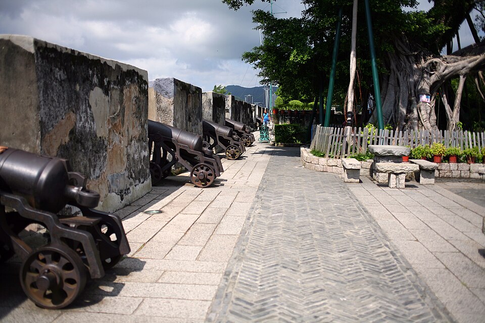 Ponto Turístico Fortaleza do Monte em Macau