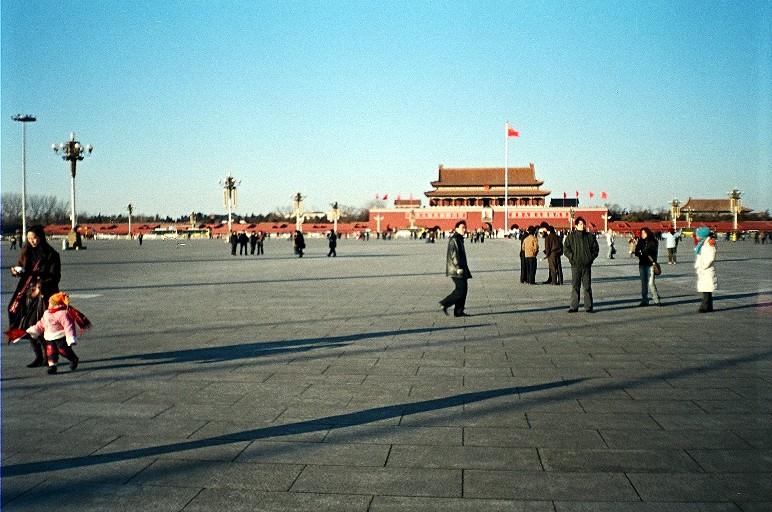 Ponto Turístico Praça da Paz Celestial (Tiananmen) em Pequim