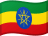 Bandeira Oficial de Etiópia