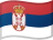 Bandeira Oficial de Sérvia